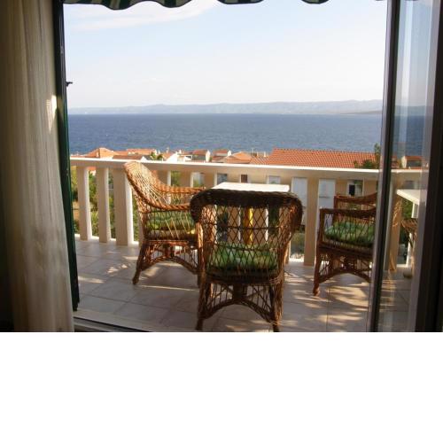 3416-3 Apartment in Bol with sea view, balcony, air conditioning, WiFi