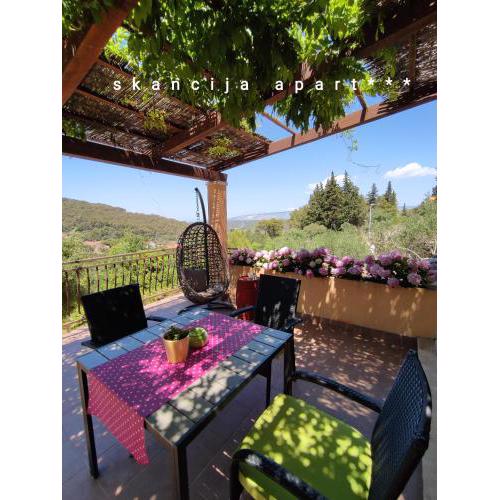 Apartman Skancija Dol Hvar