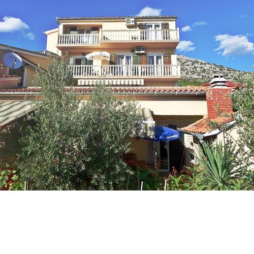 Apartment Grande Vista in Starigrad Paklenica with a large terrace