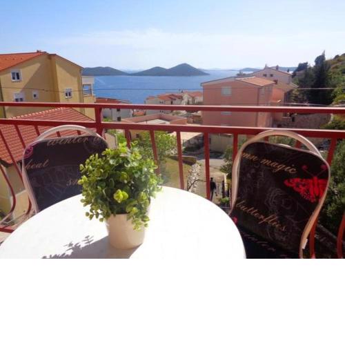 Apartment in Drage with sea view, balcony, air conditioning, WiFi 5144-7