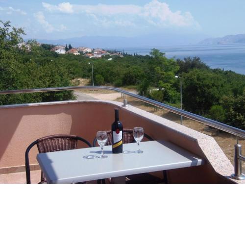 Apartment in Dramalj with sea view, balcony, air conditioning, WiFi 4623-4