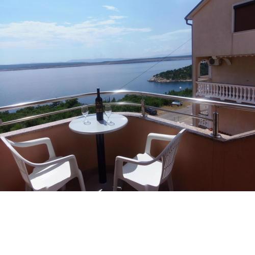 Apartment in Dramalj with sea view, balcony, air conditioning, WiFi 4623-9