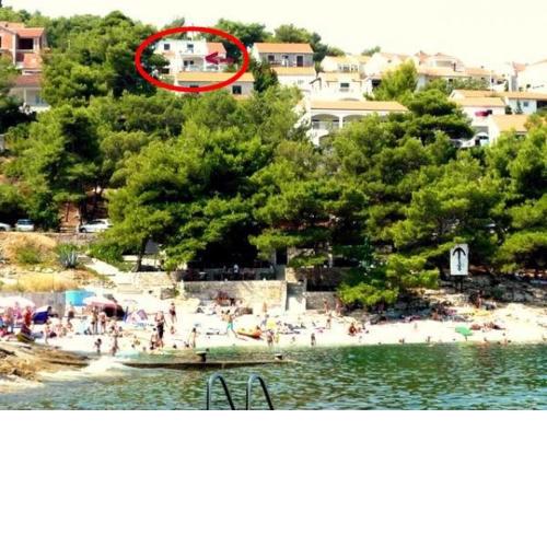 Apartment in Postira with sea view, terrace, air conditioning, WiFi 5124-1
