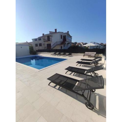 Apartment in Seget Vranjica with sea view, balcony, air conditioning, WiFi 5142-2