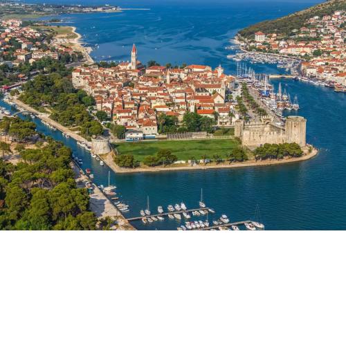 Apartment in Slatine with sea view, terrace, air conditioning, Wi-Fi (4782-2)