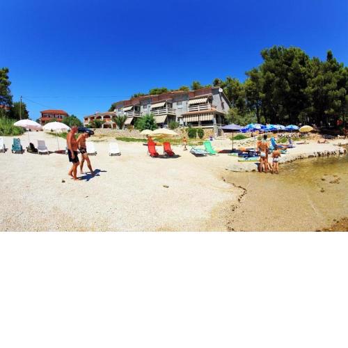 Apartment in Vir with sea view, balcony, air conditioning, Wi-Fi (4595-3)