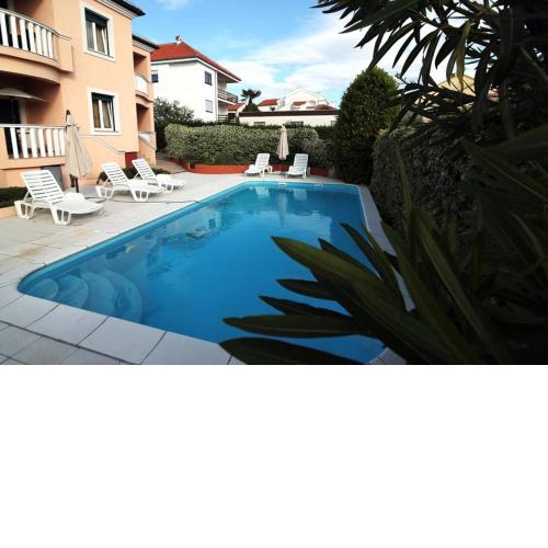 Apartment in Zadar with sea view, balcony, air conditioning, WiFi 858-2