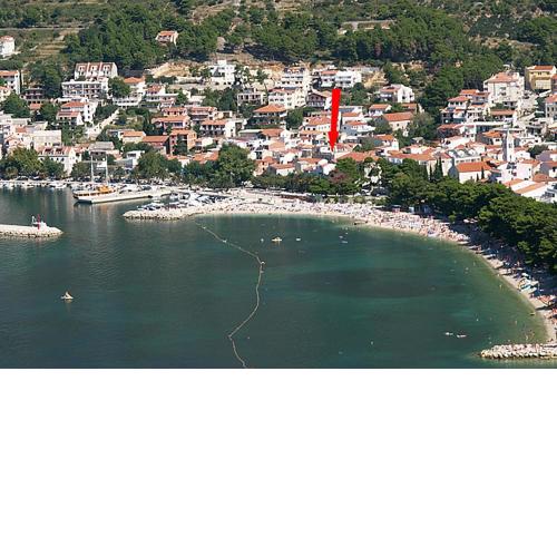 Apartments by the sea Baska Voda, Makarska - 15461