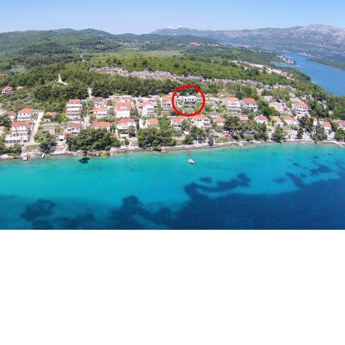 Apartments by the sea Lumbarda, Korcula - 4402