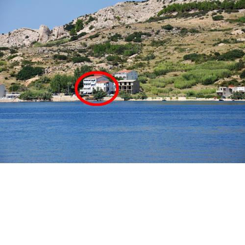 Apartments by the sea Metajna, Pag - 6425