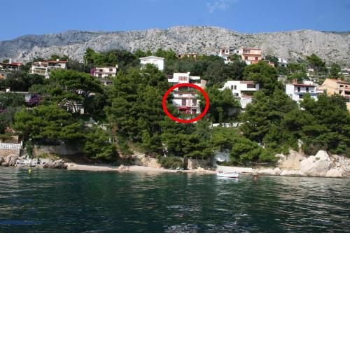 Apartments by the sea Stanici, Omis - 1049