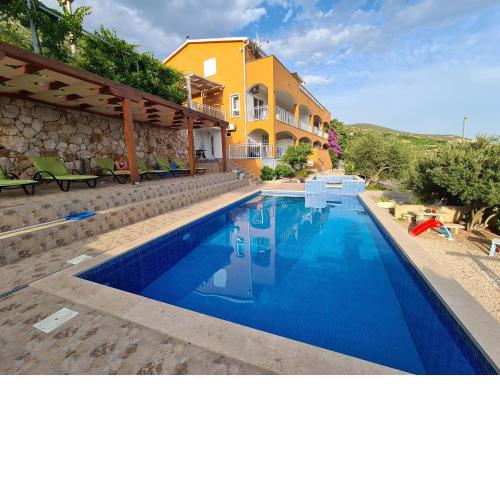 Apartments with a swimming pool Mokalo, Peljesac - 639