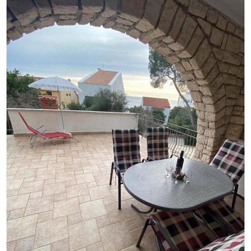 Balcony apartment on the beach