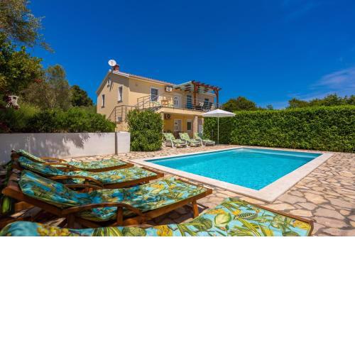 Family friendly house with a swimming pool Vrh, Krk - 20362