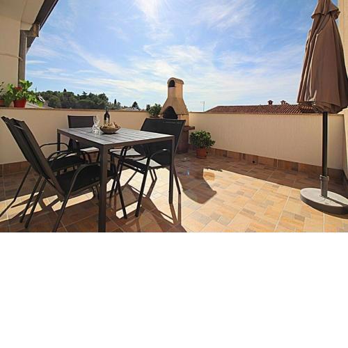 Ferienwohnung Milka mit schöner Grillterrasse
