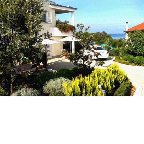 Flowers house on the island Dugi otok