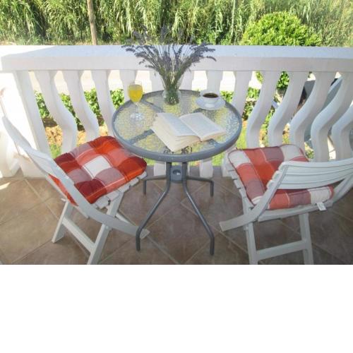 Holiday apartment in Privlaka with sea view, balcony, air conditioning, W-LAN 667-2