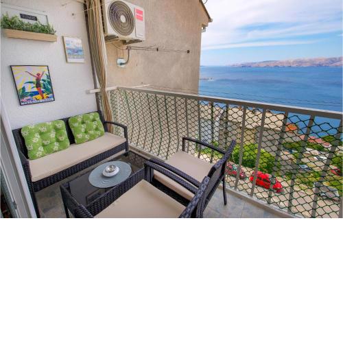 Lovely Apartment In Senj With House Sea View