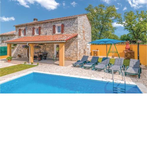Lovely Home In Barban With Outdoor Swimming Pool