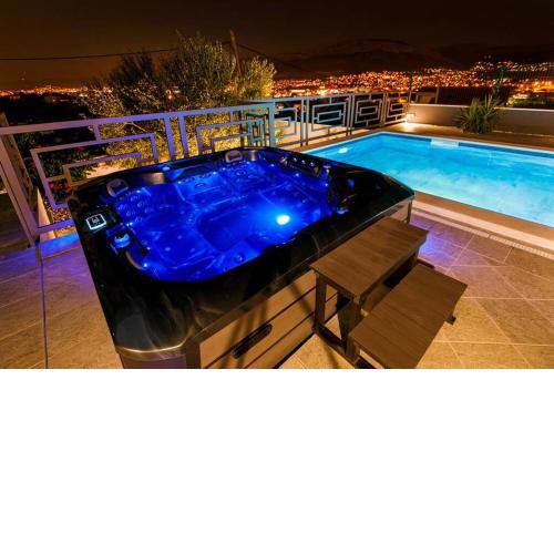 Luxury villa Stocia Split with swimming pool, sauna and jacuzzi in a peaceful location in Split