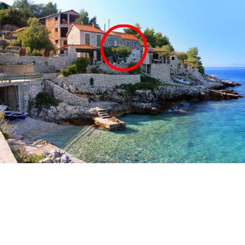 Seaside secluded apartments Cove Danca - Babina, Korcula - 9322