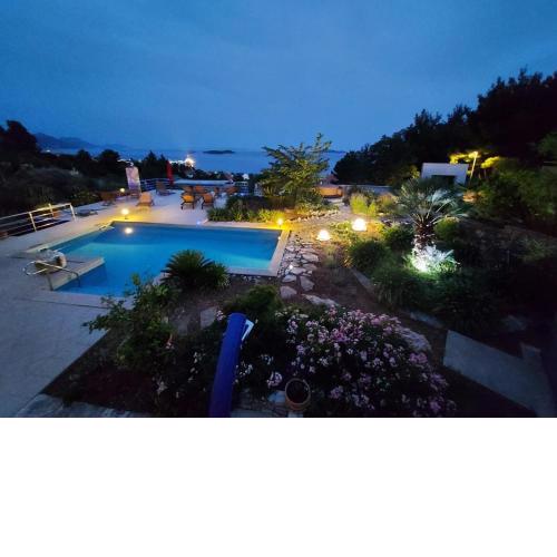 Studio apartment in Orebic with sea view, terrace, air conditioning, WiFi 114-3