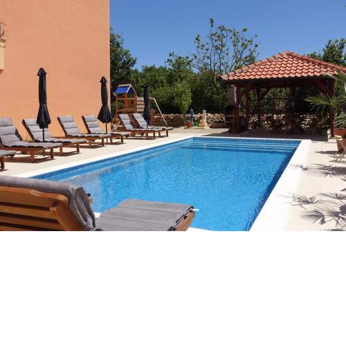 Studio apartment in Zaton Zadar with balcony, air conditioning, WiFi, washing machine 3796-6