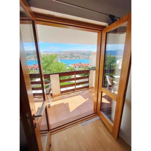 Studio-app Iva, balcony with sea view - 50 m from beach