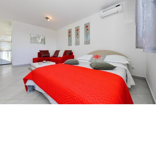 Studioapartment für zwei Personen im Erdgeschoss