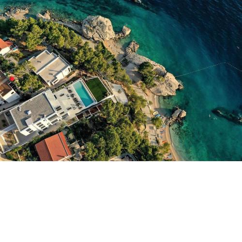 Villa Colomba a luxury villa in Brela, seafront