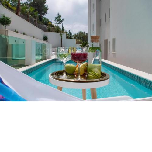 Villa Smaragd - Opal - Luxury Apt With Shared Pool And Private Hot Tub